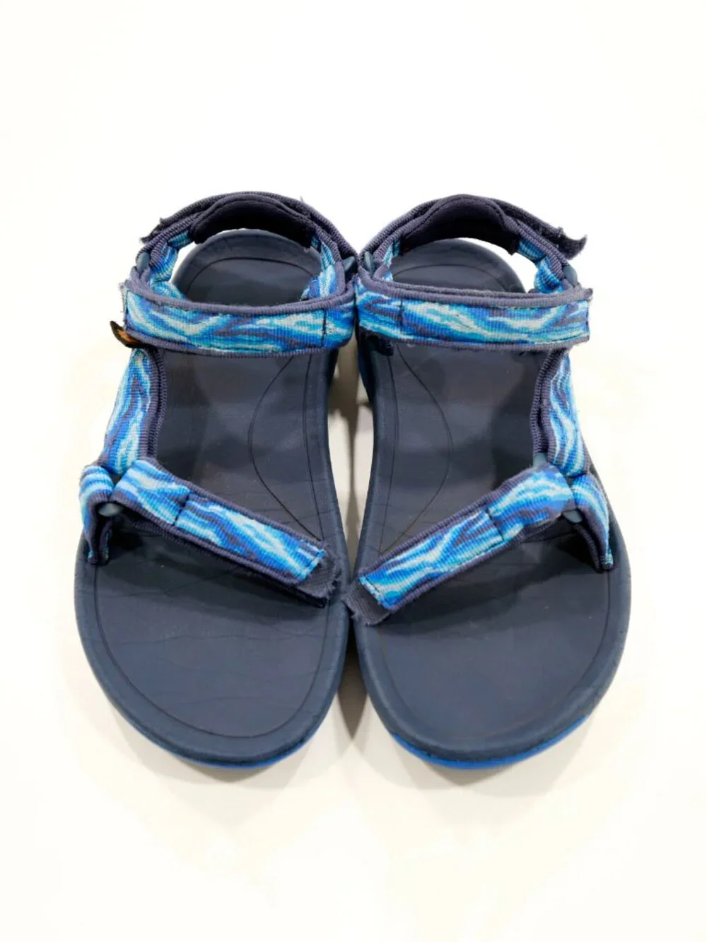 Teva Hurricane XLT-2 Blue Polyester Lightweight Adjustable Sandals - Youth 3